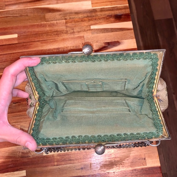 Beautiful Vintage 1950’s Needlepoint Purse - Picture 7 of 8